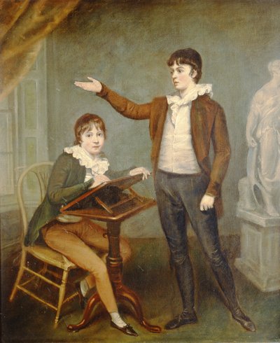 The Ford Brothers in an Interior by John Opie